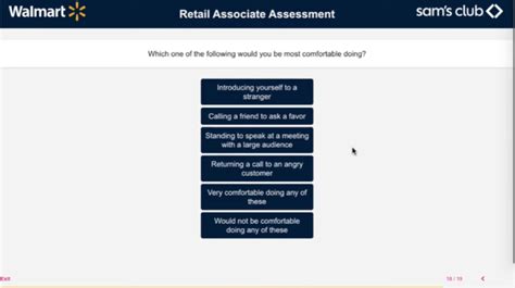 5 (42 reviews) Term 1 9 You are working to finish an assigned task in order to meet your shift goal when a coworker urgently asks you for help with something you know a lot about. . Walmart pharmacy assessment test answers